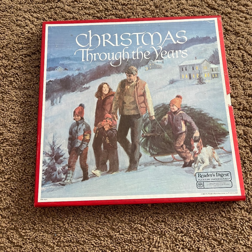 Christmas Through the Years Vinyl Record Set